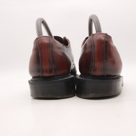 Solovair X Toast Gibson Burgundy Leather Men\'s Size UK 6 Lace Up Shoes main image 4
